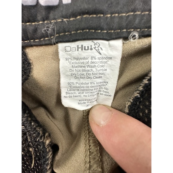 Da Hui Hybrid Shorts Mens Size 30 Tan Sports Stretch Drawstring - Picture 8 of 13